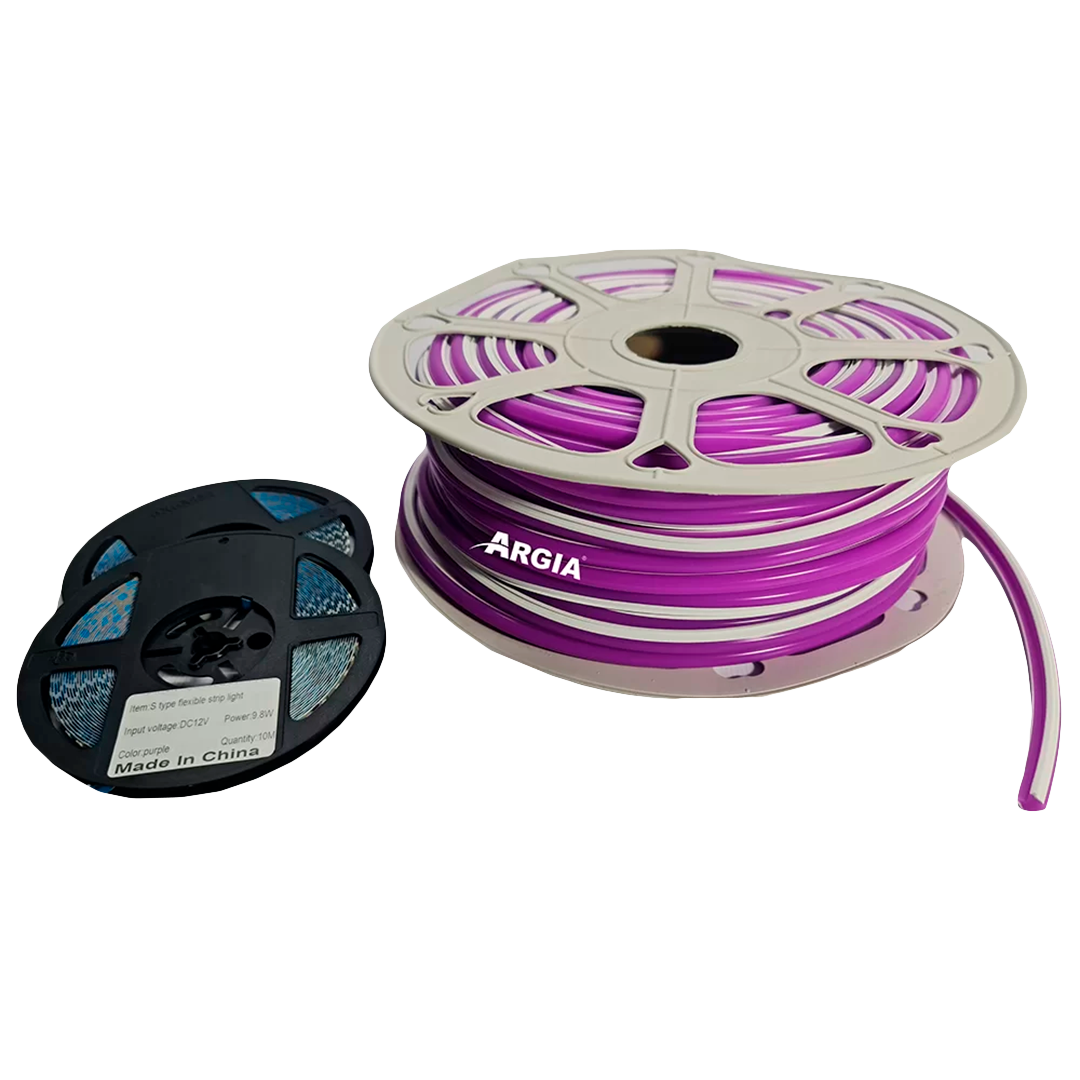 CLICK NEON FLEX 120LED 9,8W – ROXO 2° GERAÇÃO - sem fundo